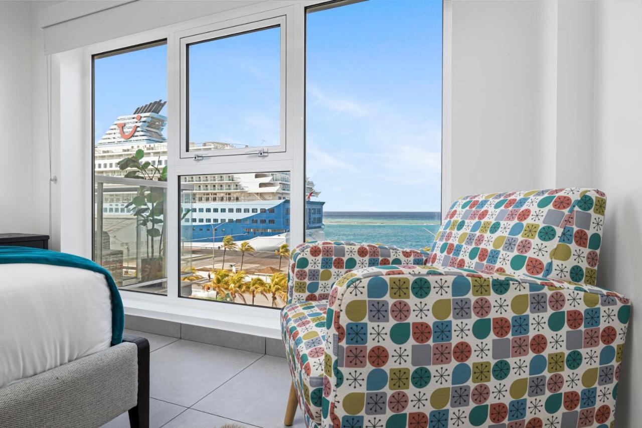 Ocean View Condo Overlooking The Caribbean Sea Oranjestad Exteriér fotografie